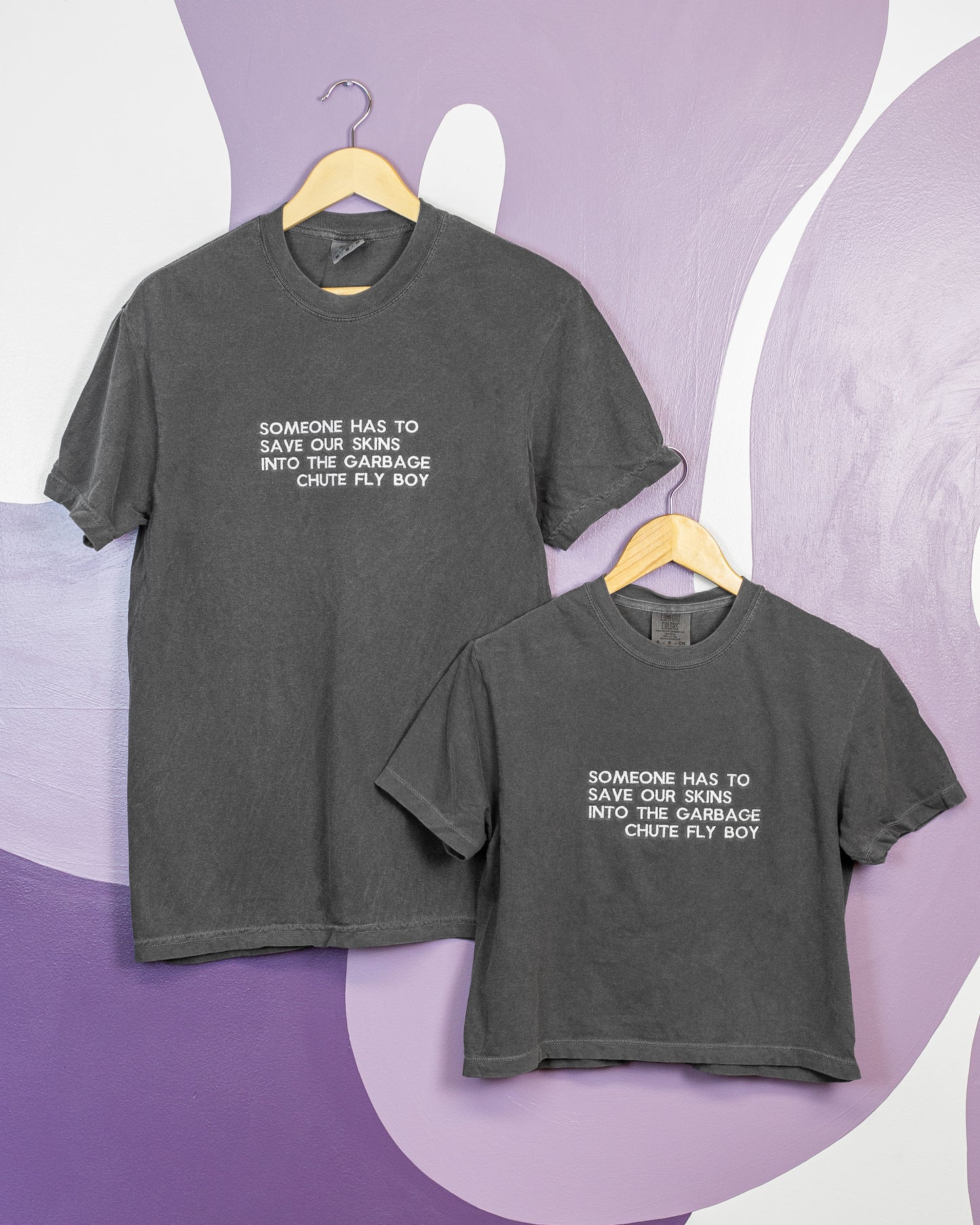 Garbage Chute Quote Tee