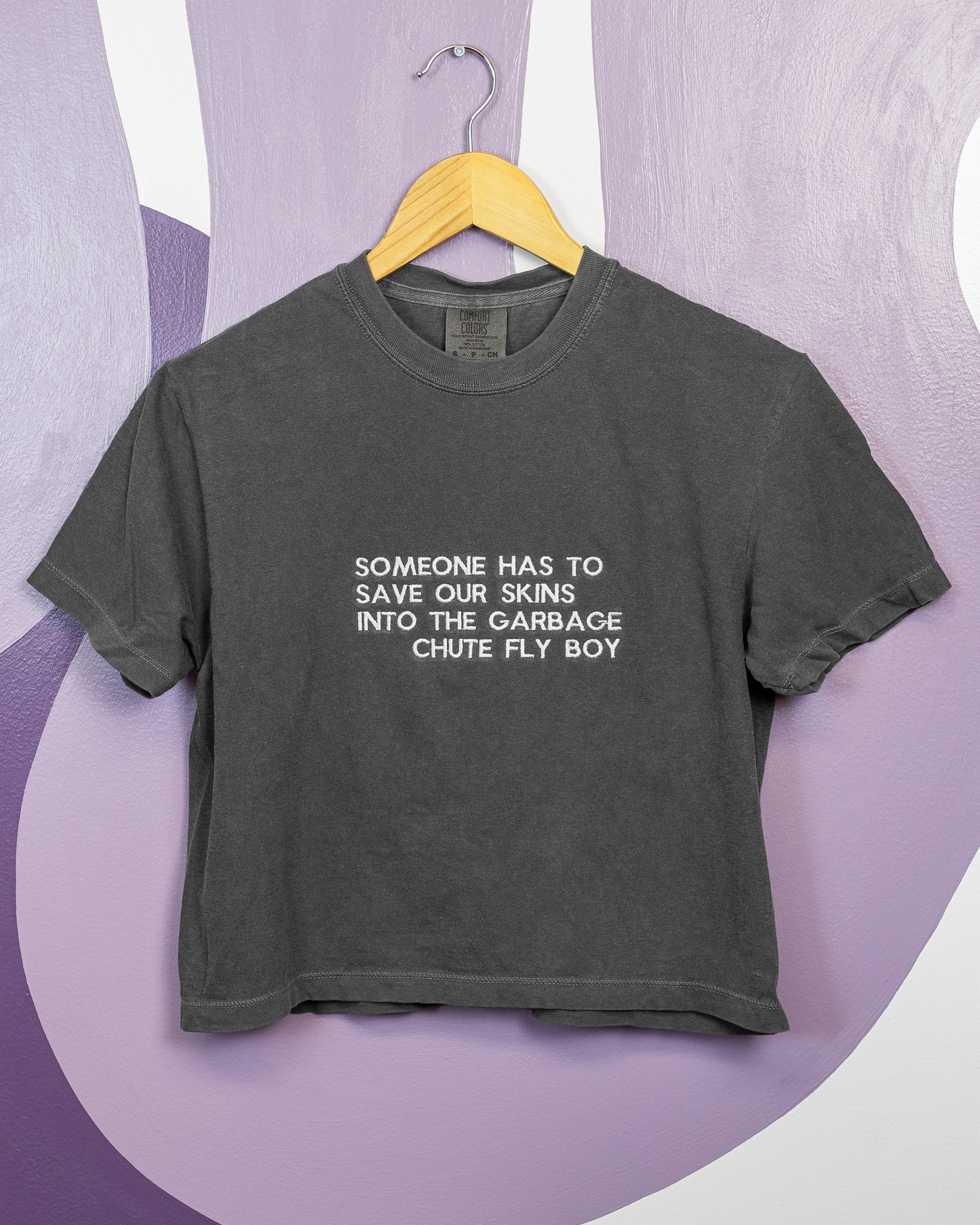 Garbage Chute Quote Tee