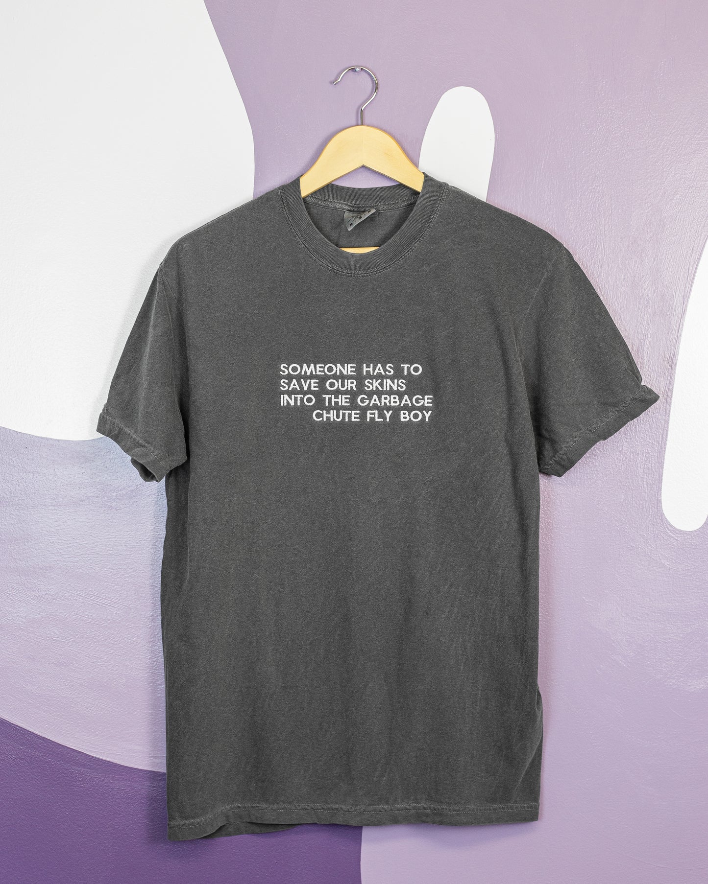 Garbage Chute Quote Tee