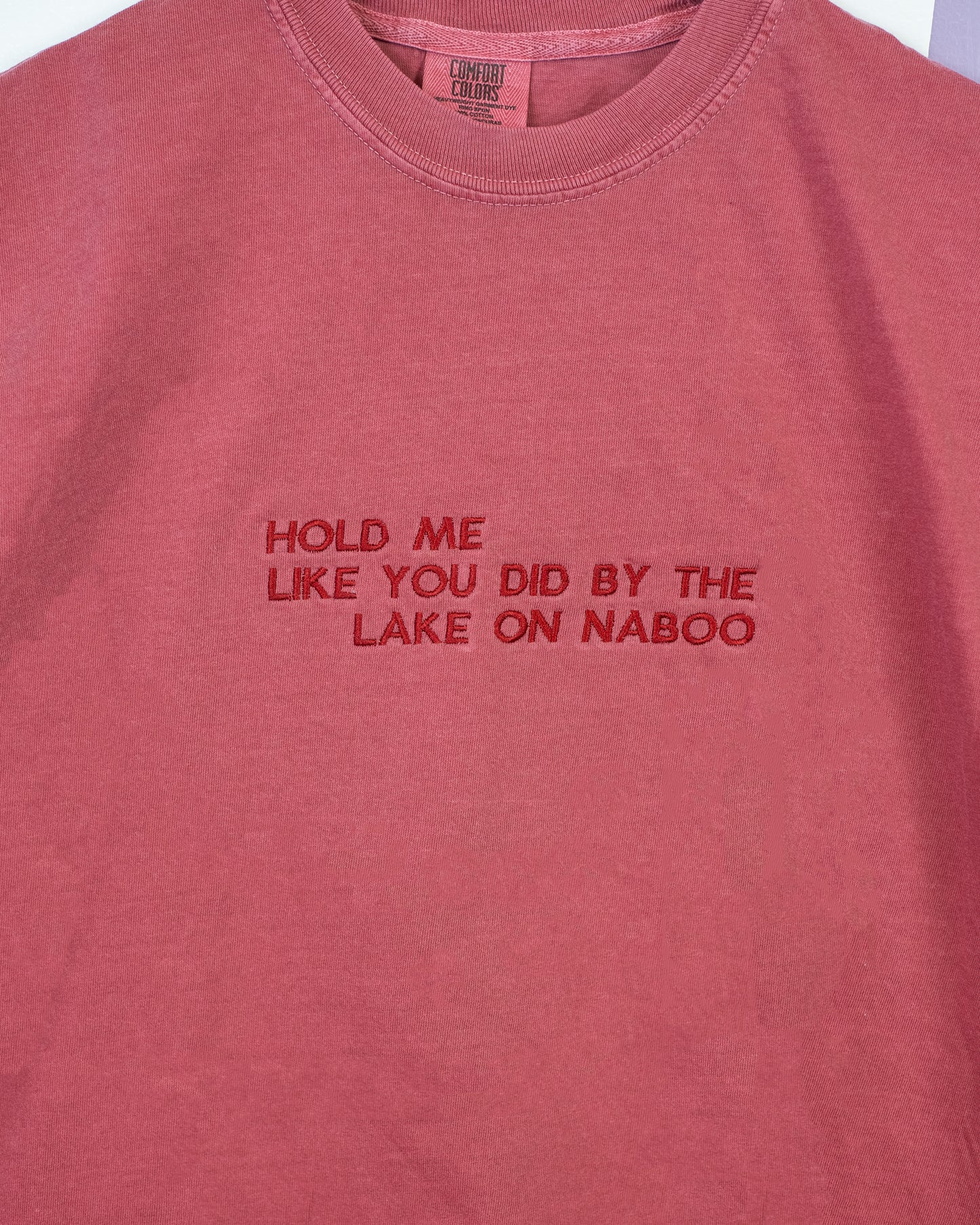 Hold Me Quote Tee