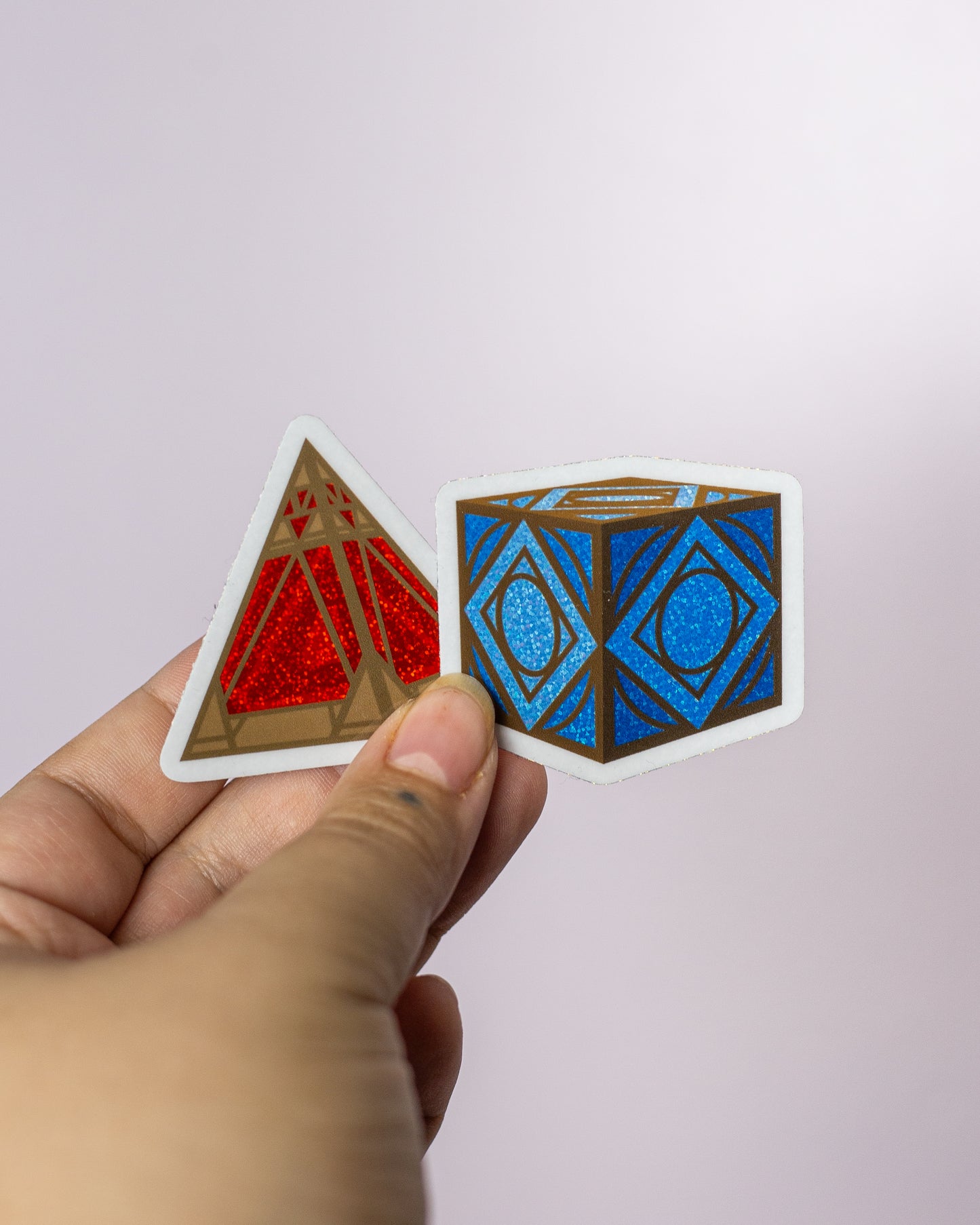 Shiny Holocron Stickers