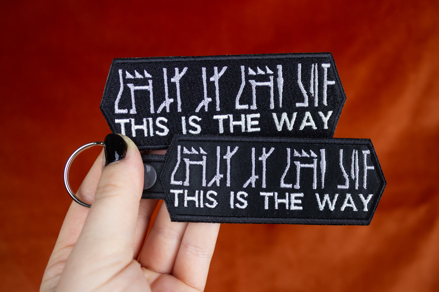 This is the Way Keychain + Patch