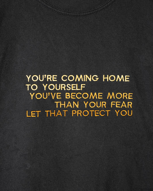 Coming Home Quote Tee