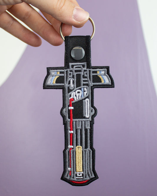 Dark Prince Saber Keychain