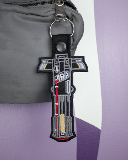 Dark Prince Saber Keychain