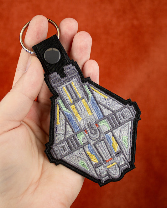 Ghost Ship Keychain