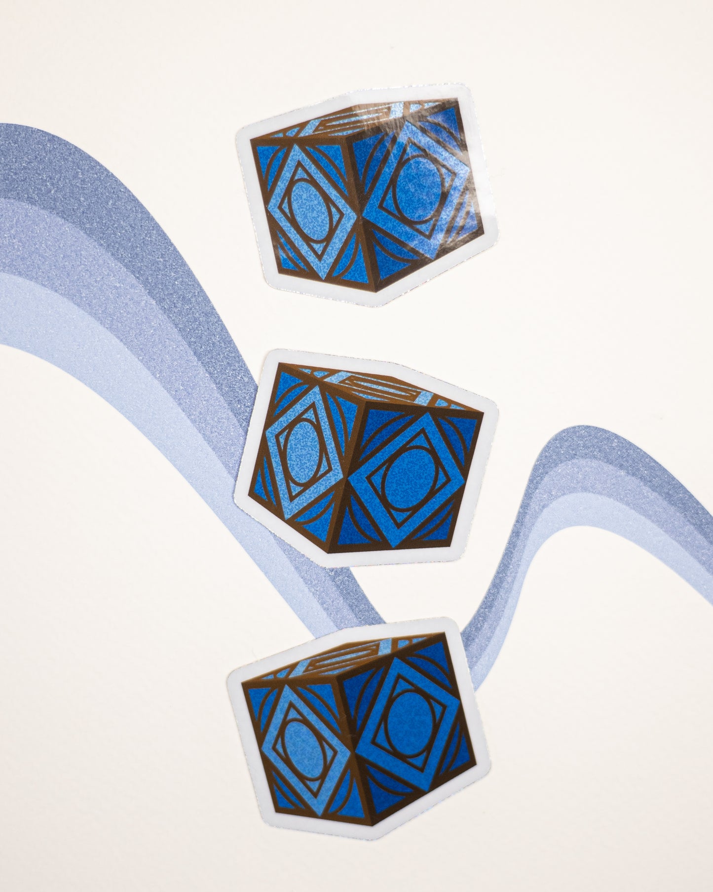 Shiny Holocron Stickers