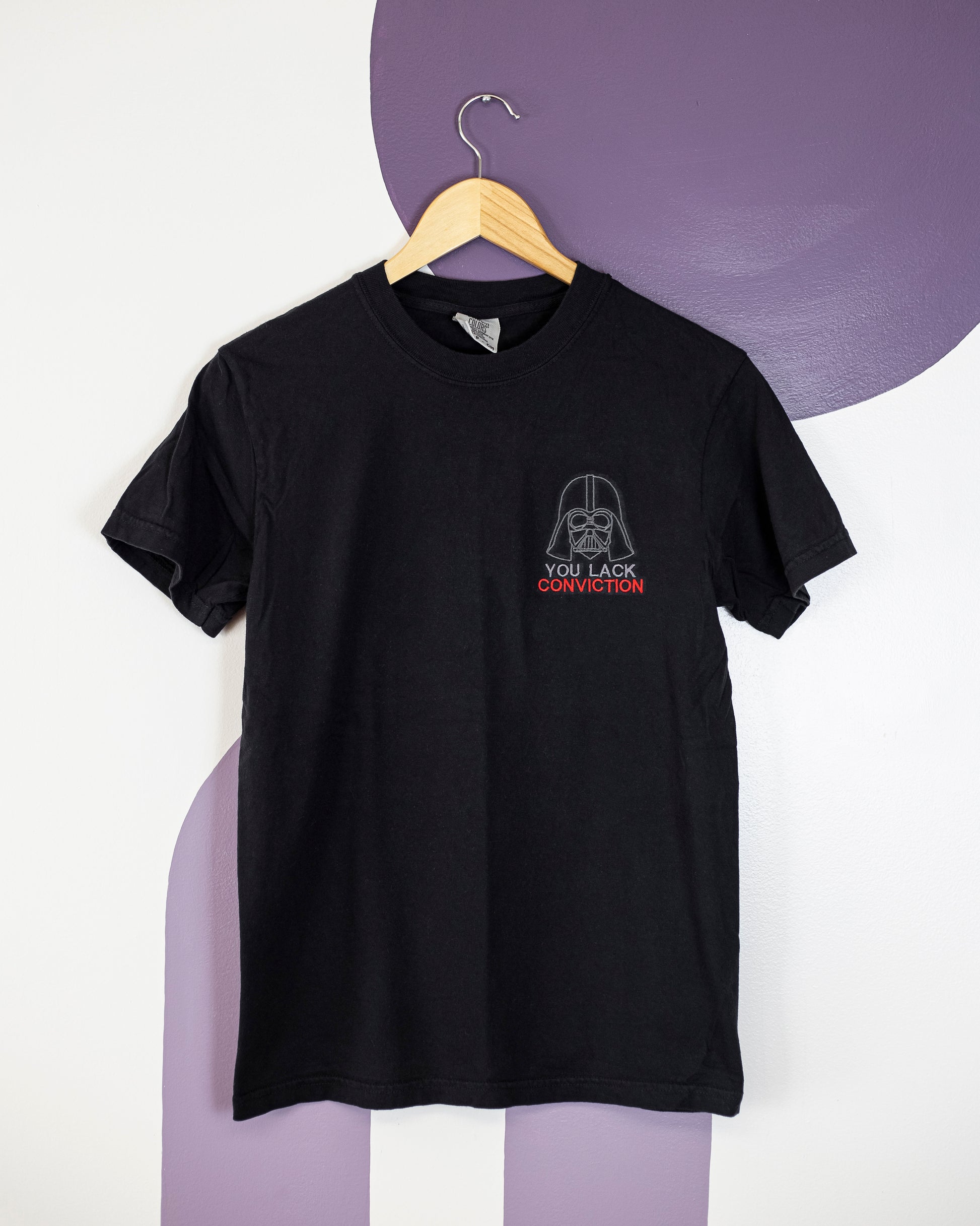 Conviction Quote Tee | Jedi Kaylin – Jedi Kaylin Embroidery