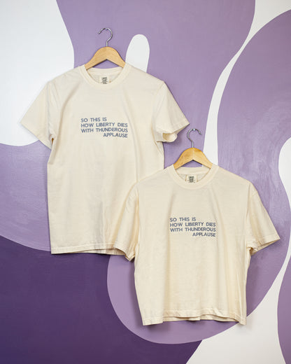 Liberty Quote Tee - 100% of Profits Donated