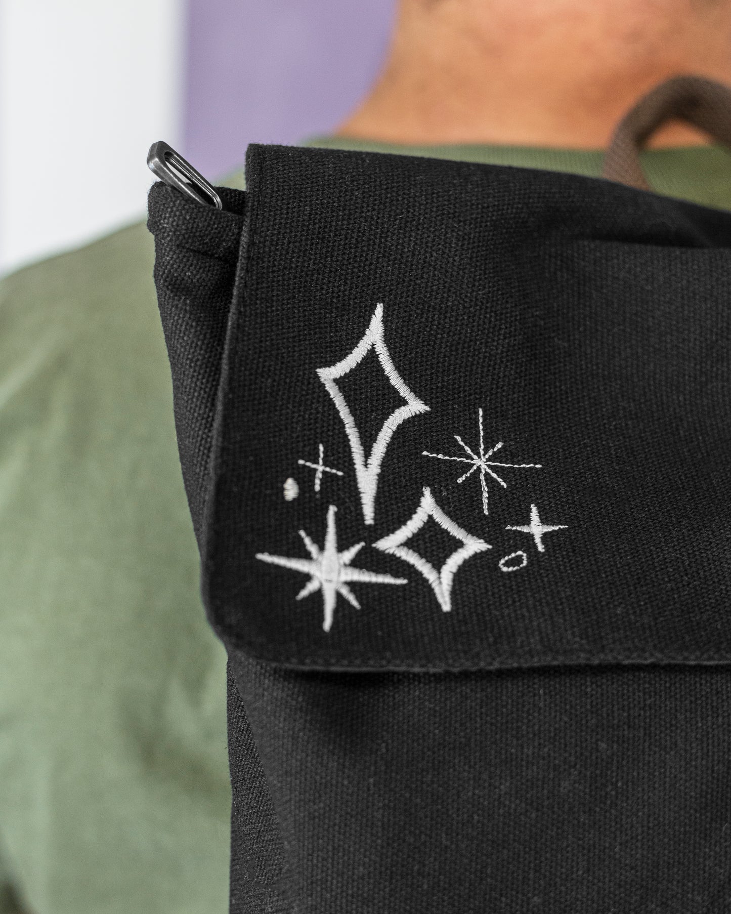 Embroidered Backpack