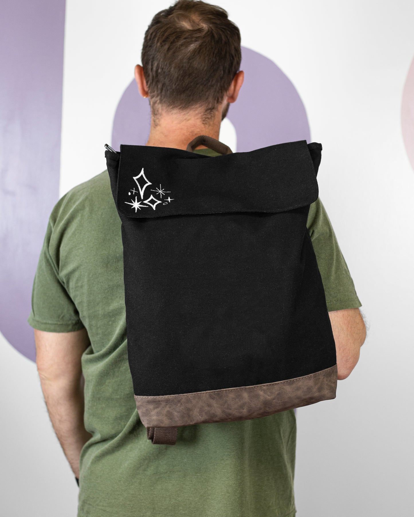 Embroidered Backpack