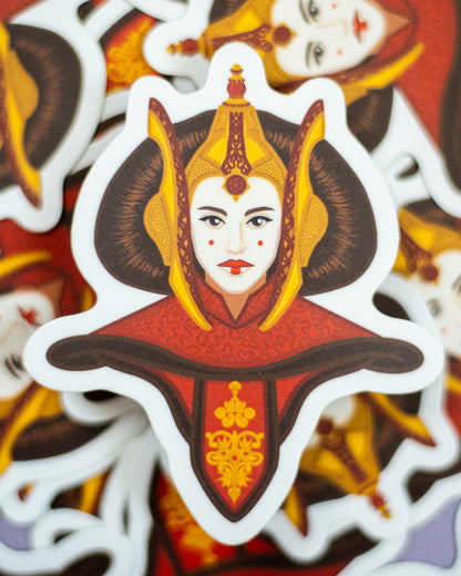 Queen Throne Sticker
