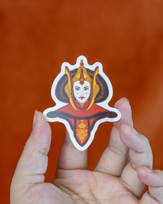 Queen Throne Sticker