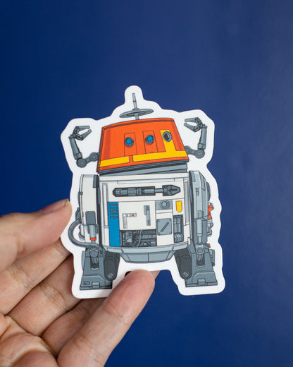 Chopper Sticker